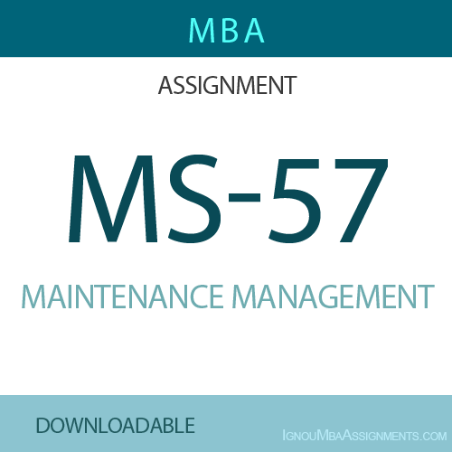 MS-57 Solved Assignment