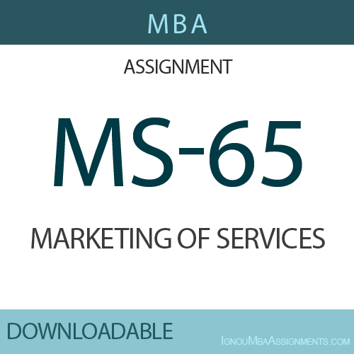 MS-65 Solved Assignment