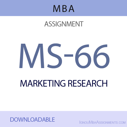 MS-66 Solved Assignment