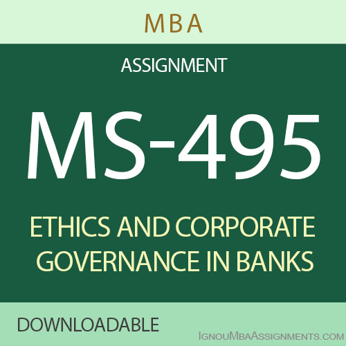 MS-495 Solved assignment